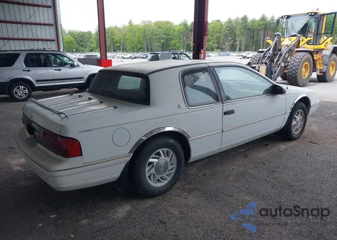1992 Mercury Cougar Ls из США, поврежденный, VIN 1MEPM6045NH646487